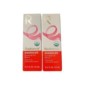 2 Pack Radiance Essential Oil Energize 100% Pure Oil